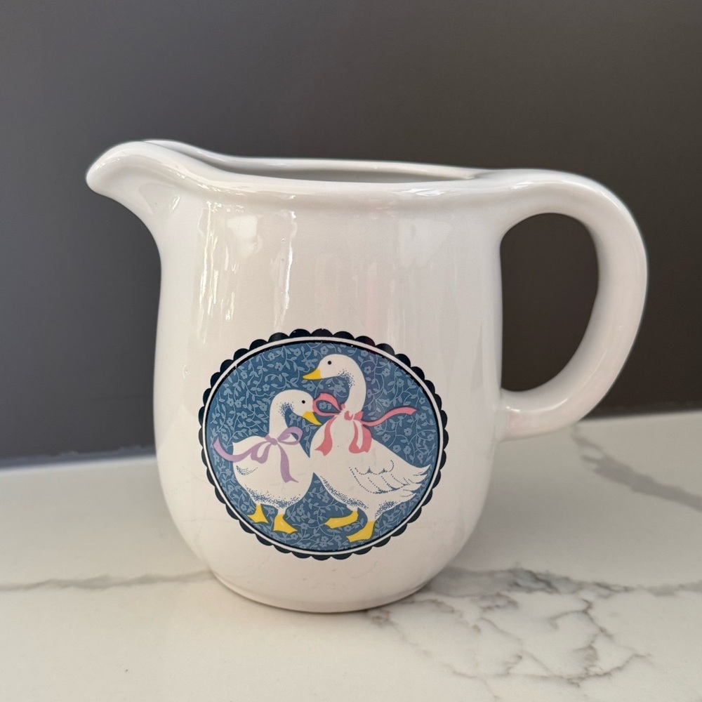 Vintage Goose Creamer Pitcher – Country Cottage Decir